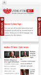Mobile Screenshot of demo.joomlatema.net